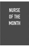 Nurse of the Month