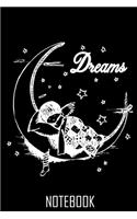 Dreams - Notebook - Notizbuch - 100 Seiten - 100 Pages - Journal