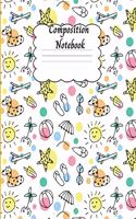 Composition Notebook: Amazing Wide Ruled Paper Notebook Journal - Wide Blank Lined Workbook for Teens, Kids, Boys and Girls with Cute Design