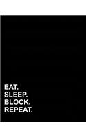 Eat Sleep Block Repeat: (Menu Planner)