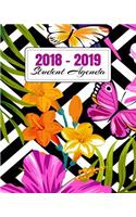 2018-2019 Student Agenda: Daily, Weekly, and Monthly Calendar Planner and Organizer for Students for the Academic Year 2018-2019 (8x10) V5