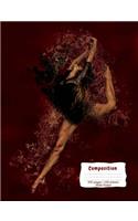Composition: Gymnasts notebook for the student who loves gymnastics from middle school, high school, or college. For kids of all ages, for note taking, writers o
