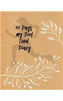 90 Days My Diet Food Diary