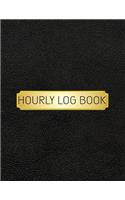 Hourly Log Book: Employee Hour Tracker (Time Sheet Notebook)(V3)