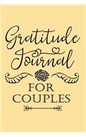 Gratitude Journal for Couples