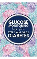 Glucose Monitoring Log for Type 1 and Type 2 Diabetes: Blood Glucose Log Book Diabetic, Daily Blood Sugar Log Book, Diabetic Logs, Hydrangea Flower Cover(40 Glucose Monitoring Log for Type 1 and Type 2 Diabetes)