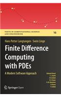 Finite Difference Computing with Pdes