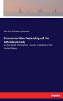 Commemorative Proceedings of the Athenáeum Club