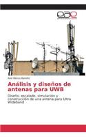 Análisis y diseños de antenas para UWB