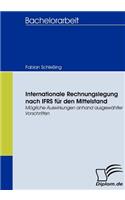 Internationale Rechnungslegung nach IFRS für den Mittelstand