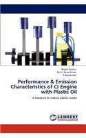 Performance & Emission Characteristics of CI Engine with Plastic Oil