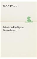 Friedens-Predigt an Deutschland