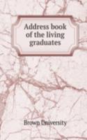 Address book of the living graduates