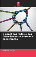 O papel das redes e dos financiamentos europeus na interação