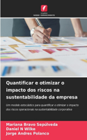 Quantificar e otimizar o impacto dos riscos na sustentabilidade da empresa