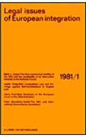 Legal Issues of European Integration