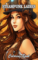 Steampunk Ladies Coloring Book
