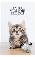 I miei migliori clienti: Quaderno da completare per la registrazione delle conversazioni con i (nuovi) clienti - Design: Gatto carino