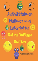 Aktivitätsbuch Malbuch und Labyrinthe Extra Auflage Edition