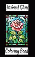 Stained Glass Coloring Book: Adult Coloring Book