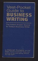 Vest Pocket Guide Business Writing