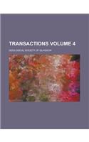 Transactions Volume 4