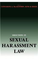 Directions in Sexual Harassment Law