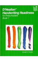 D'Nealian Handwriting Readiness for Preschoolers, Book 1