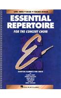 Essential Repertoire for the Concert Choir