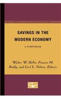 Savings in the Modern Economy