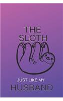The Sloth Just Like My Husband