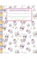 Composition Notebook ABC Draw & Write Journal Grades K-2