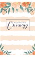 Checking Account Ledger
