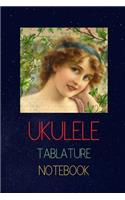 Ukulele Tablature Notebook: Write Down The Ukulele Versions of Songs You Like