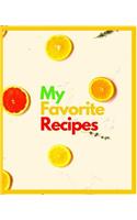 My Favorite Recipes