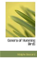 Genera of Humming Birds