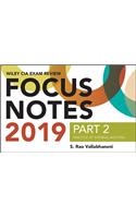 Wiley CIA Exam Review 2019 Focus Notes, Part 2: Practice of Internal Auditing(Wiley CIA Exam Review Series)