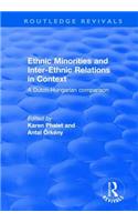 Ethnic Minorities and Inter-Ethnic Relations in Context