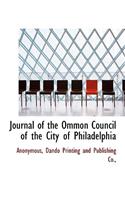 Journal of the Ommon Council of the City of Philadelphia