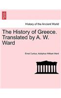 History of Greece. Translated by A. W. Ward. Vol. IV.