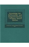 Grundzuge Der Differential- Und Integralrechnung