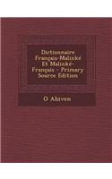Dictionnaire Francais-Malinke Et Malinke-Francais