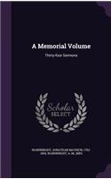 A Memorial Volume