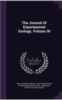 The Journal of Experimental Zoology, Volume 30