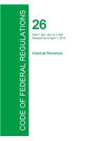 Code of Federal Regulations Title 26, Volume 8, April 1, 2015: (English)