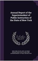 Annual Report of the Superintendent of Public Instruction of the State of New York