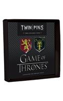 Game of Thrones Twin Pins: Lannister and Greyjoy Sigils