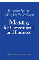 Modeling for Government and Business