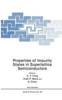 Properties of Impurity States in Superlattice Semiconductors