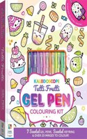 Kaleidoscope Colouring Tutti Frutti Gel Pen Colouring Kit: (Kaleidoscope)
